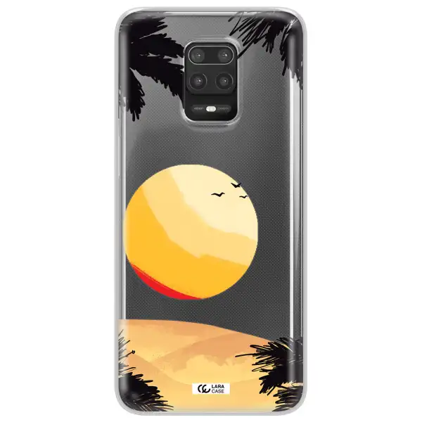 Sunset On The Beach Xiaomi Note 9S Clear TPU Case