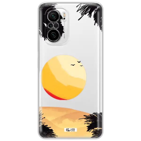 Sunset On The Beach Xiaomi Poco F3 Clear Tpu Case