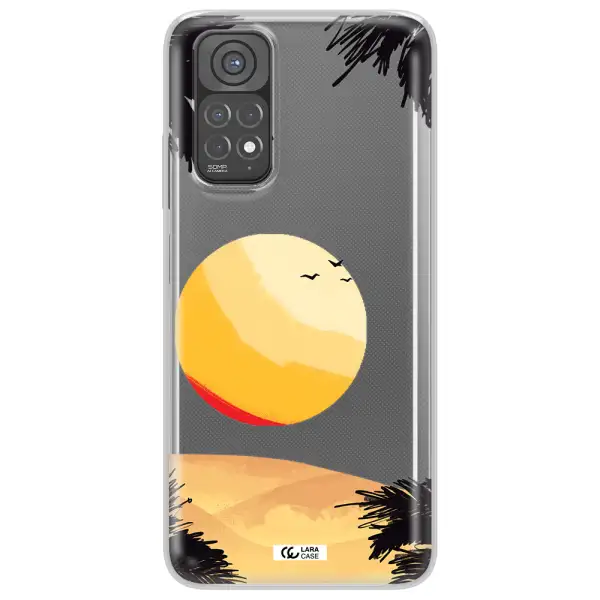 Sunset On The Beach Xiaomi Redmi Note 11 Clear TPU Case