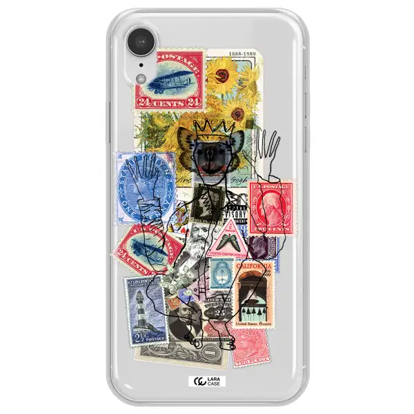 Stamp Collection Apple iPhone XR Clear TPU Case