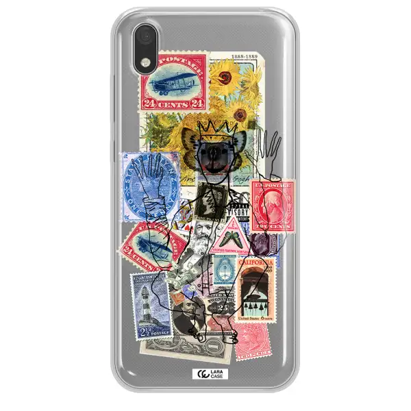 Stamp Collection Huawei Honor 8S Clear TPU Case