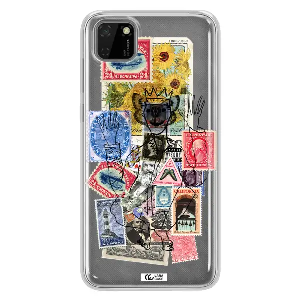 Stamp Collection Huawei Honor 9S Clear TPU Case