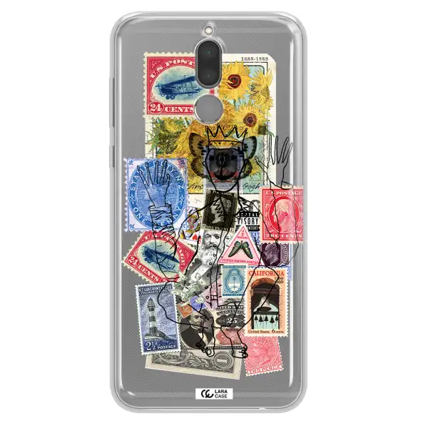 Stamp Collection Huawei Mate 10 Lite Clear TPU Case
