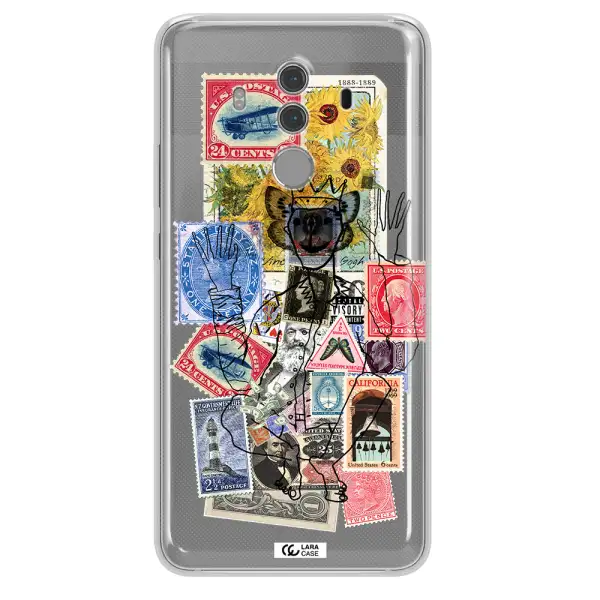 Stamp Collection Huawei Mate 10 Pro Clear TPU Case