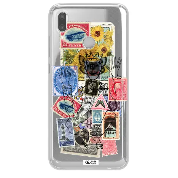 Stamp Collection Huawei P Smart 2019 Clear TPU Case
