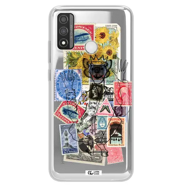Stamp Collection Huawei P Smart 2020 Clear TPU Case
