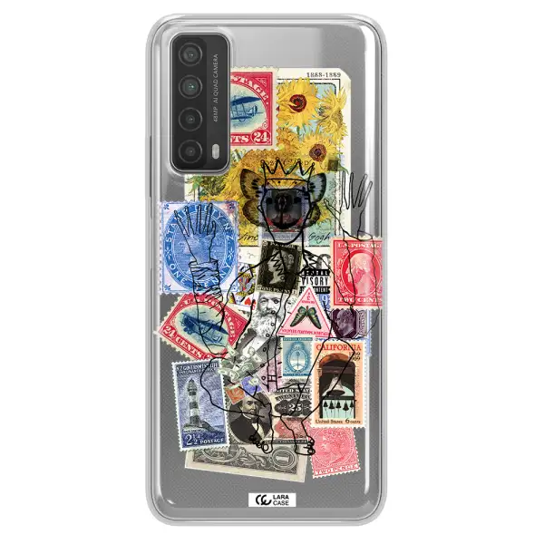 Stamp Collection Huawei P Smart 2021 Clear TPU Case