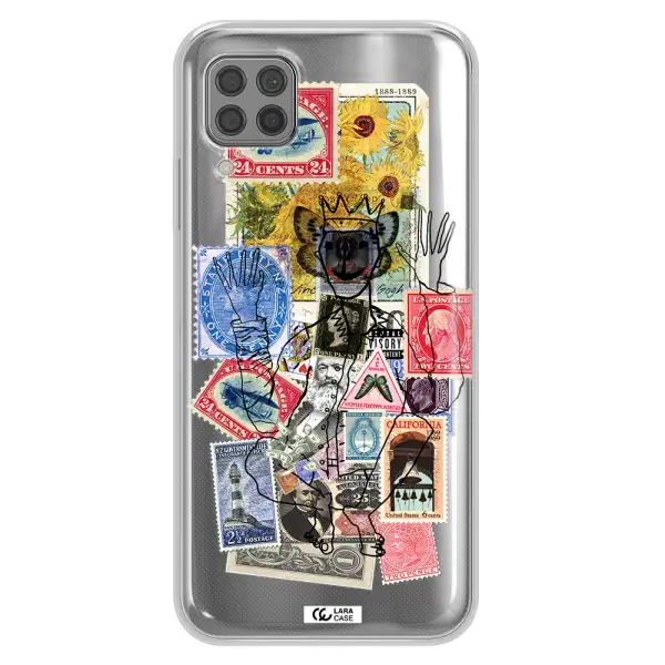 Stamp Collection Huawei P40 Lite Clear TPU Case