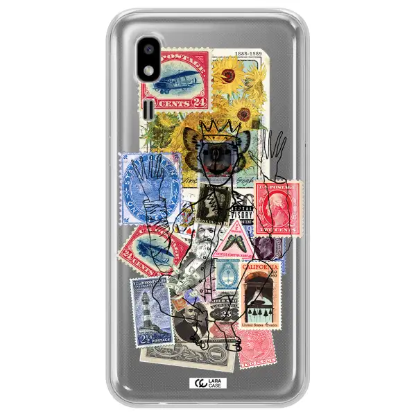 Stamp Collection Samsung A2 Core Clear TPU Case