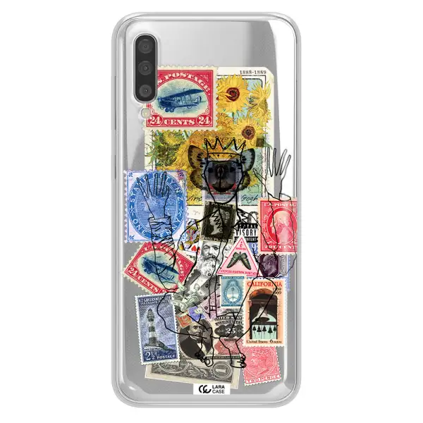 Stamp Collection Samsung A50S Clear Tpu Case