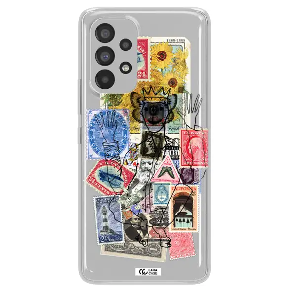Stamp Collection Samsung A53 Clear TPU Case