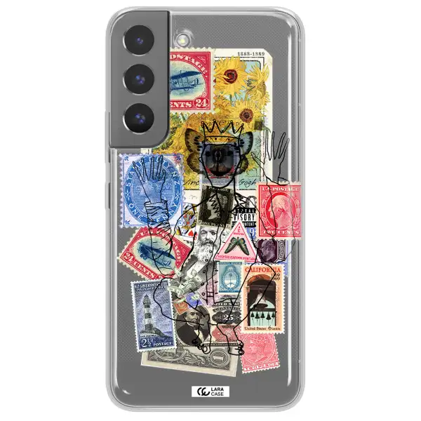 Stamp Collection Samsung S 22 Clear TPU Case