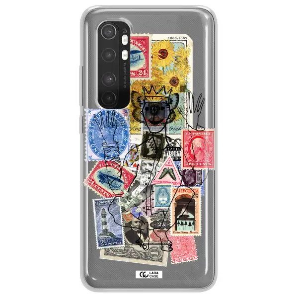 Stamp Collection Xiaomi Mi Note 10 Lite Clear TPU Case