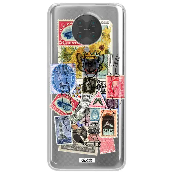 Stamp Collection Xiaomi Poco F2 Pro Clear TPU Case