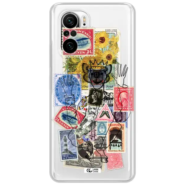 Stamp Collection Xiaomi Poco F3 Clear Tpu Case