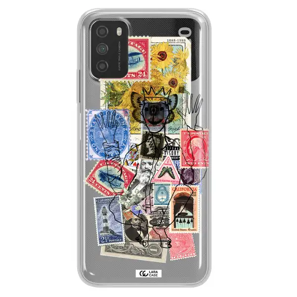 Stamp Collection Xiaomi Poco M3 Clear TPU Case