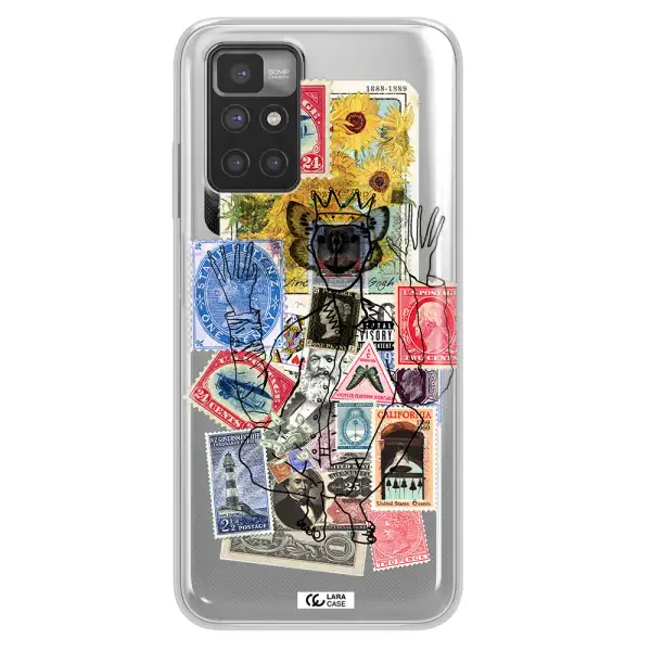 Stamp Collection Xiaomi Redmi 10 Clear TPU Case