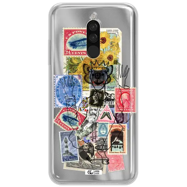 Stamp Collection Xiaomi Redmi 8 Clear Tpu Case