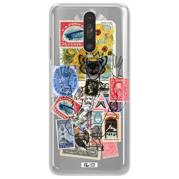 Stamp Collection Xiaomi Redmi K30 Clear TPU Case
