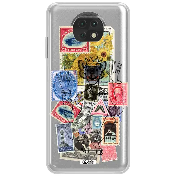 Stamp Collection Xiaomi Redmi Note 9T Clear Tpu Case