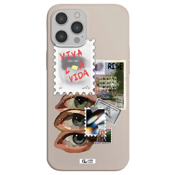 Stamp Apple iPhone 12 pro Silicone Stone Case