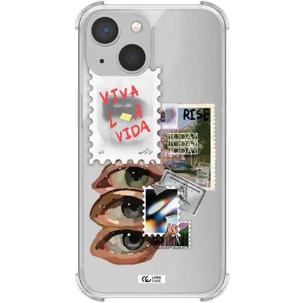 Stamp Apple iPhone 13 Clear PC Case