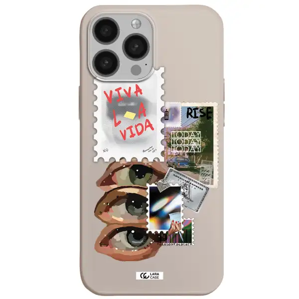 Stamp Apple iPhone 13 Pro Silicone Stone Case