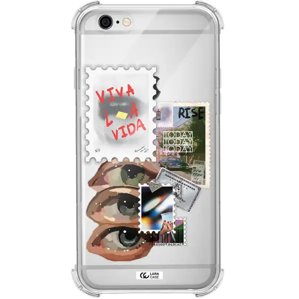 Stamp Apple iPhone 6 Clear PC Case