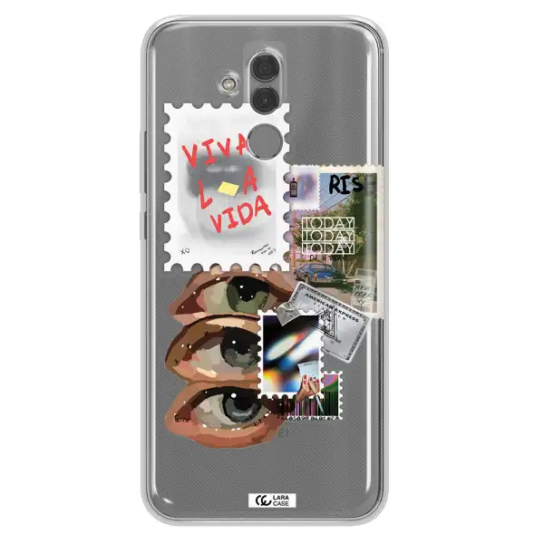 Stamp Huawei Mate 20 Lite Clear TPU Case