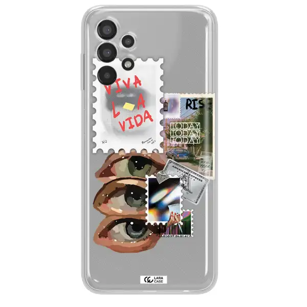 Stamp Samsung A13 Clear TPU Case