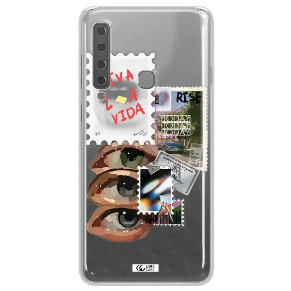 Stamp Samsung A9 2018 Clear TPU Case
