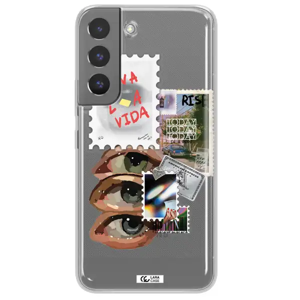 Stamp Samsung S 22 Plus Clear TPU Case