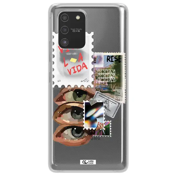 Stamp Samsung S10 Lite Clear TPU Case