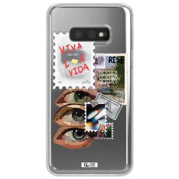 Stamp Samsung S10e Clear TPU Case