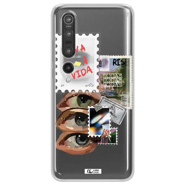 Stamp Xiaomi Mi 10 Pro Clear TPU Case