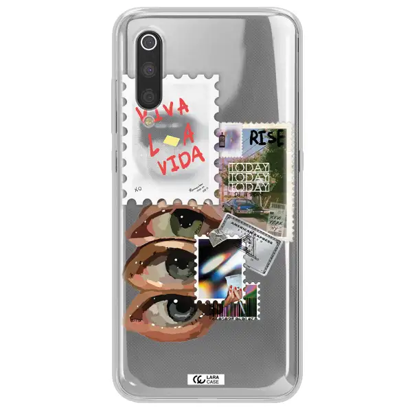 Stamp Xiaomi Mi 9 Clear TPU Case