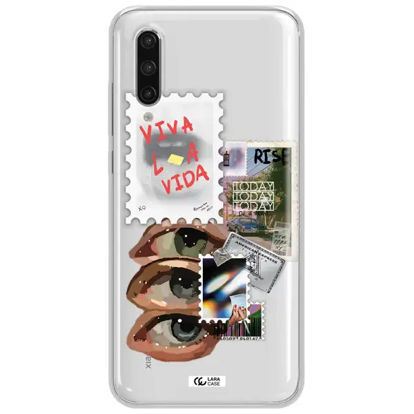 Stamp Xiaomi Mi 9 Lite Clear Tpu Case