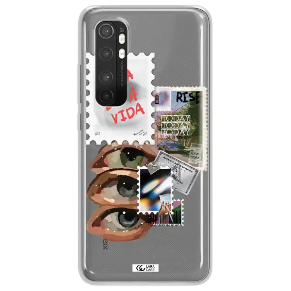 Stamp Xiaomi Mi Note 10 Lite Clear TPU Case