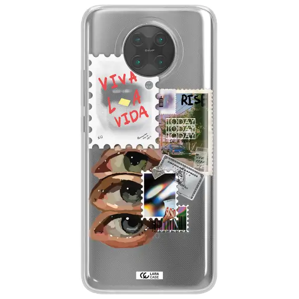 Stamp Xiaomi Poco F2 Pro Clear TPU Case