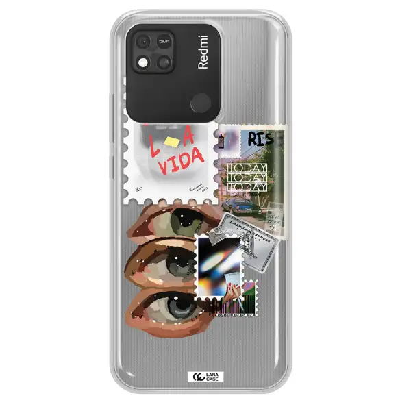 Stamp Xiaomi Redmi 10A Clear TPU Case