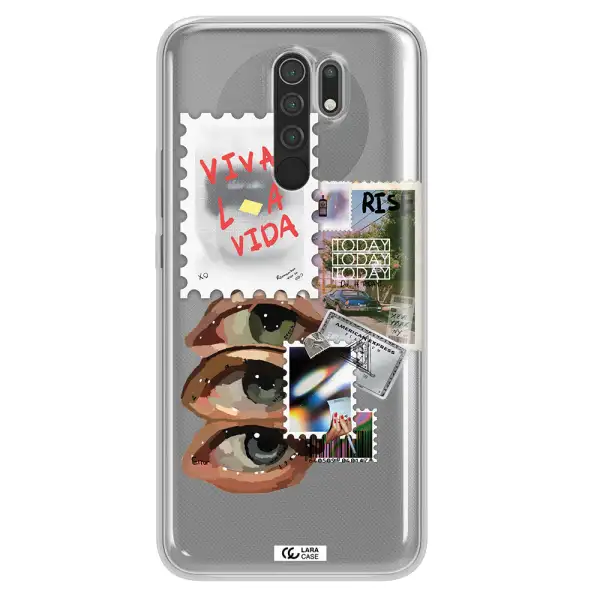 Stamp Xiaomi Redmi 9 Clear TPU Case