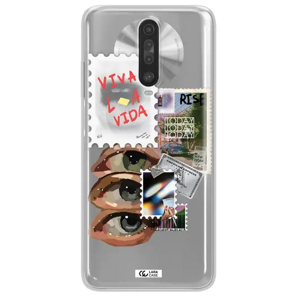 Stamp Xiaomi Redmi K30 Clear TPU Case