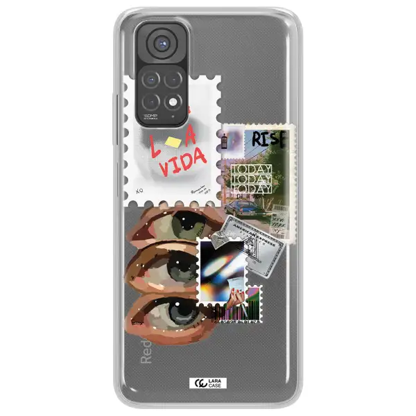 Stamp Xiaomi Redmi Note 11 Clear TPU Case