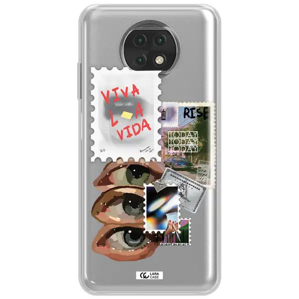 Stamp Xiaomi Redmi Note 9T Clear Tpu Case