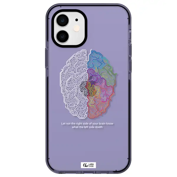 Brain Apple iPhone 11 impact Lilac Case