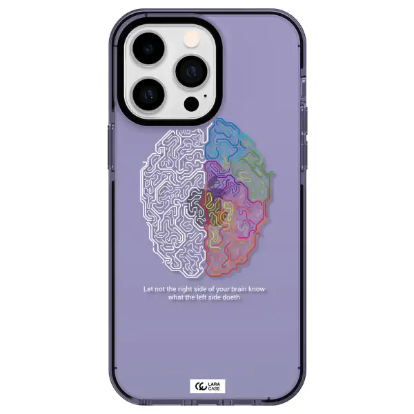 Brain Apple iPhone 15 Pro impact Lilac Case