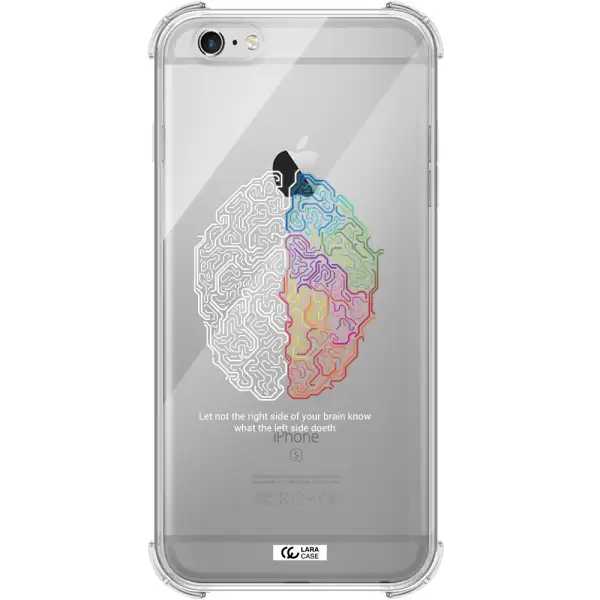 Brain Apple iPhone 6 plus Clear PC Case