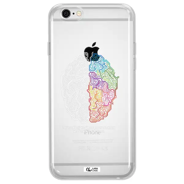 Brain Apple iPhone 6 plus Clear TPU Case