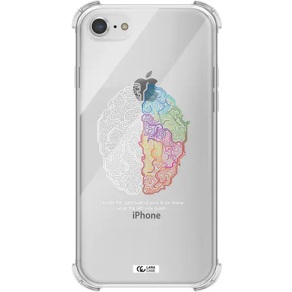 Brain Apple iPhone 7 Clear PC Case
