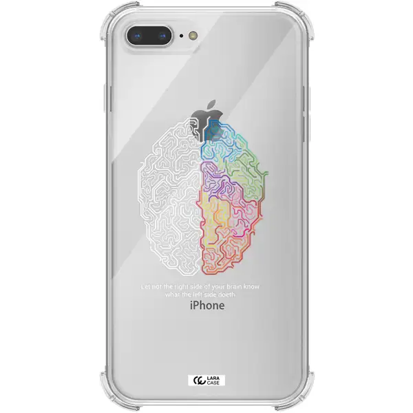 Brain Apple iPhone 7 plus Clear PC Case